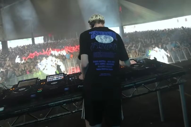 DJ Fionn Curran performing at Longitude this year (Image: fionn.curran Instagram)