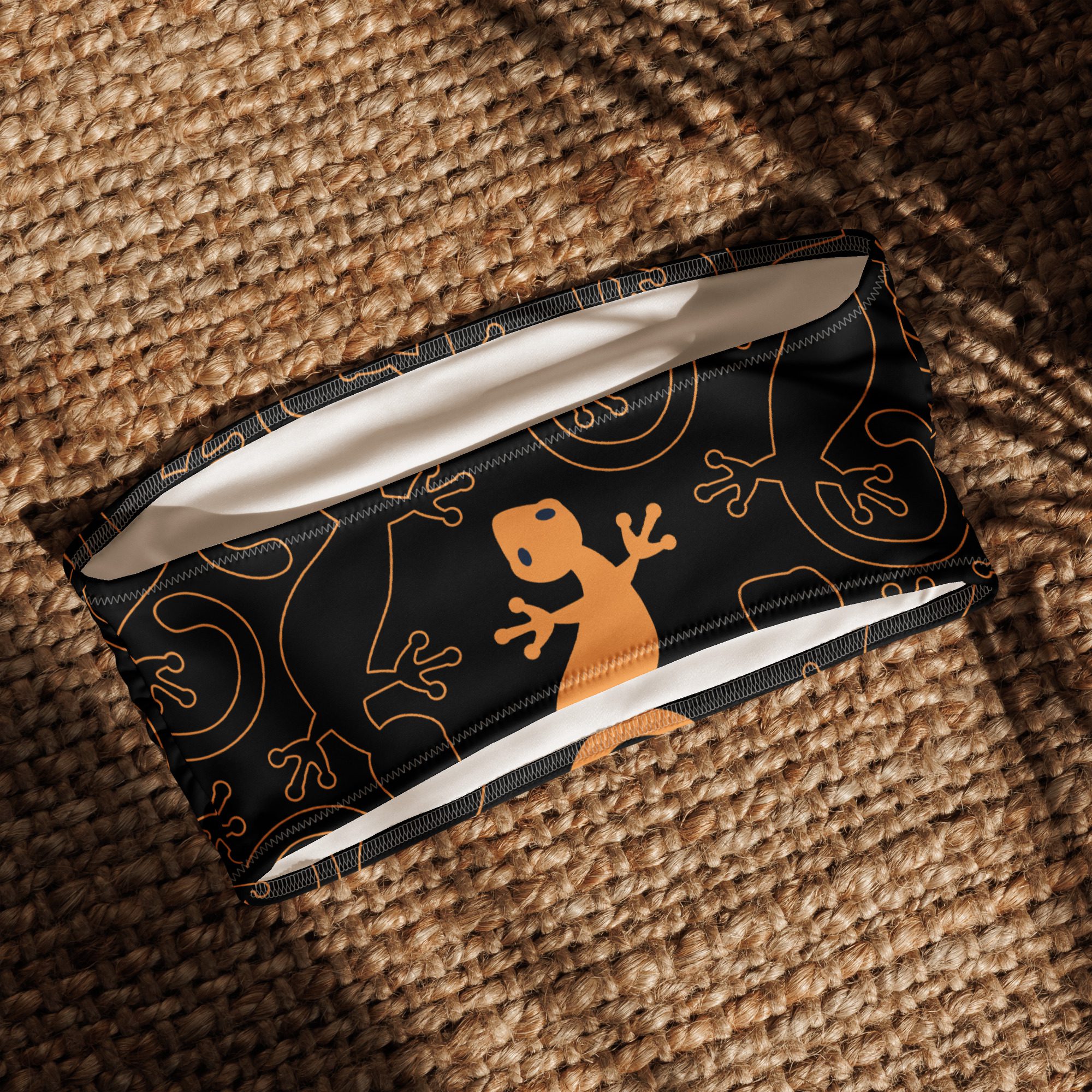 Ibiza Gecko recycled bandeau bikini top - Image 6