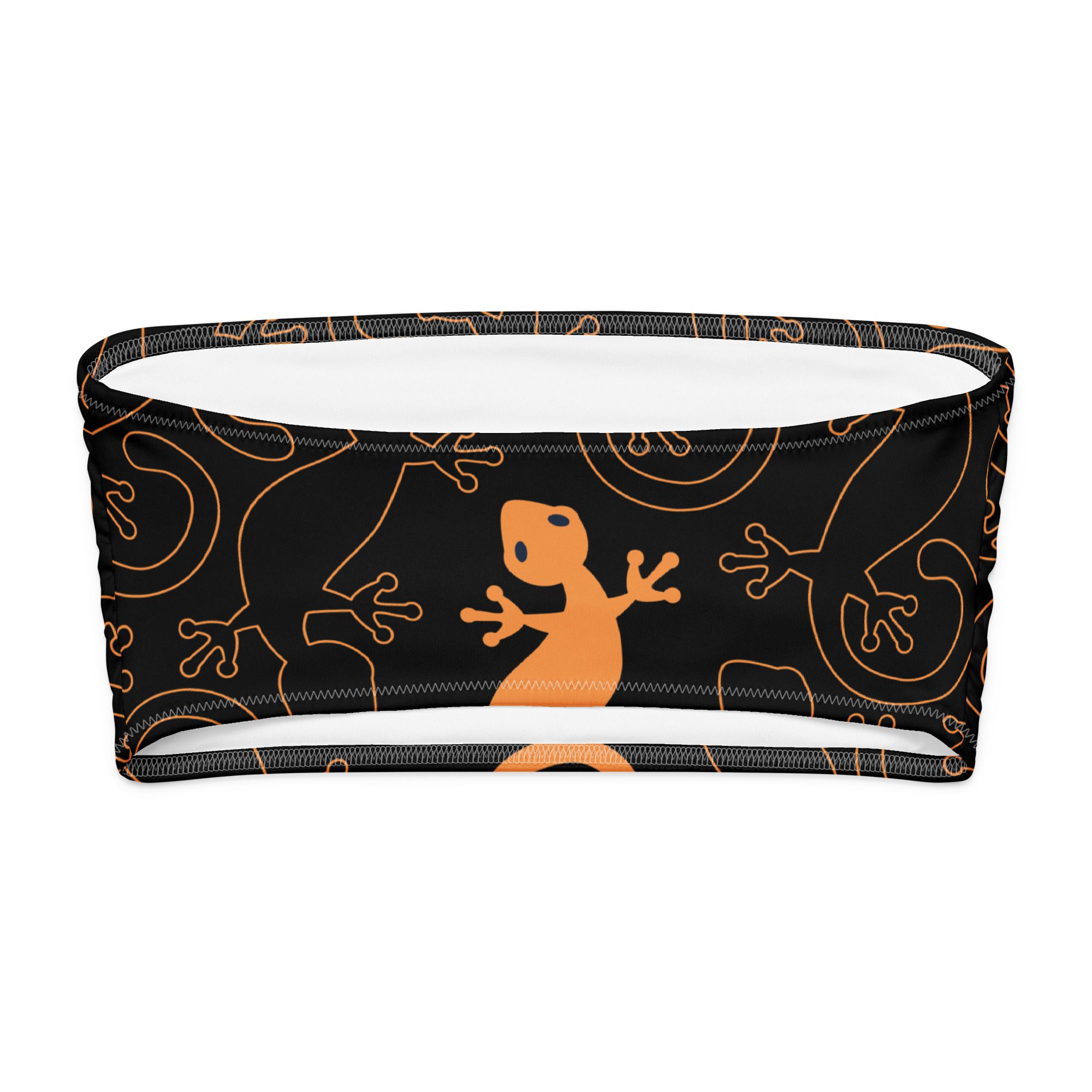 Ibiza Gecko recycled bandeau bikini top - Image 8