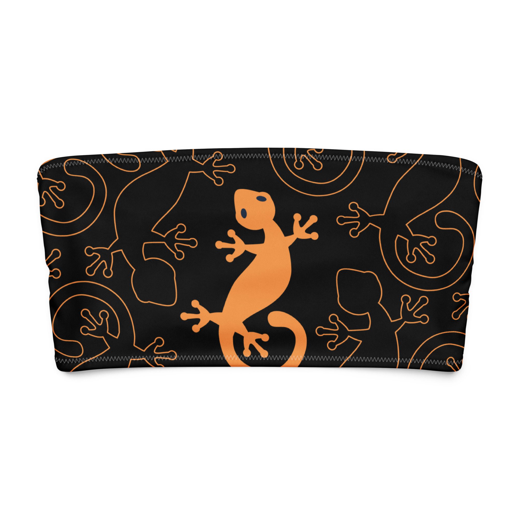 Ibiza Gecko recycled bandeau bikini top - Image 7