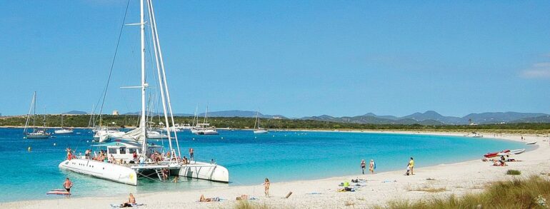 Formentera day trip Ibiza 2025 - from Ibiza with clear water and sandy beach
