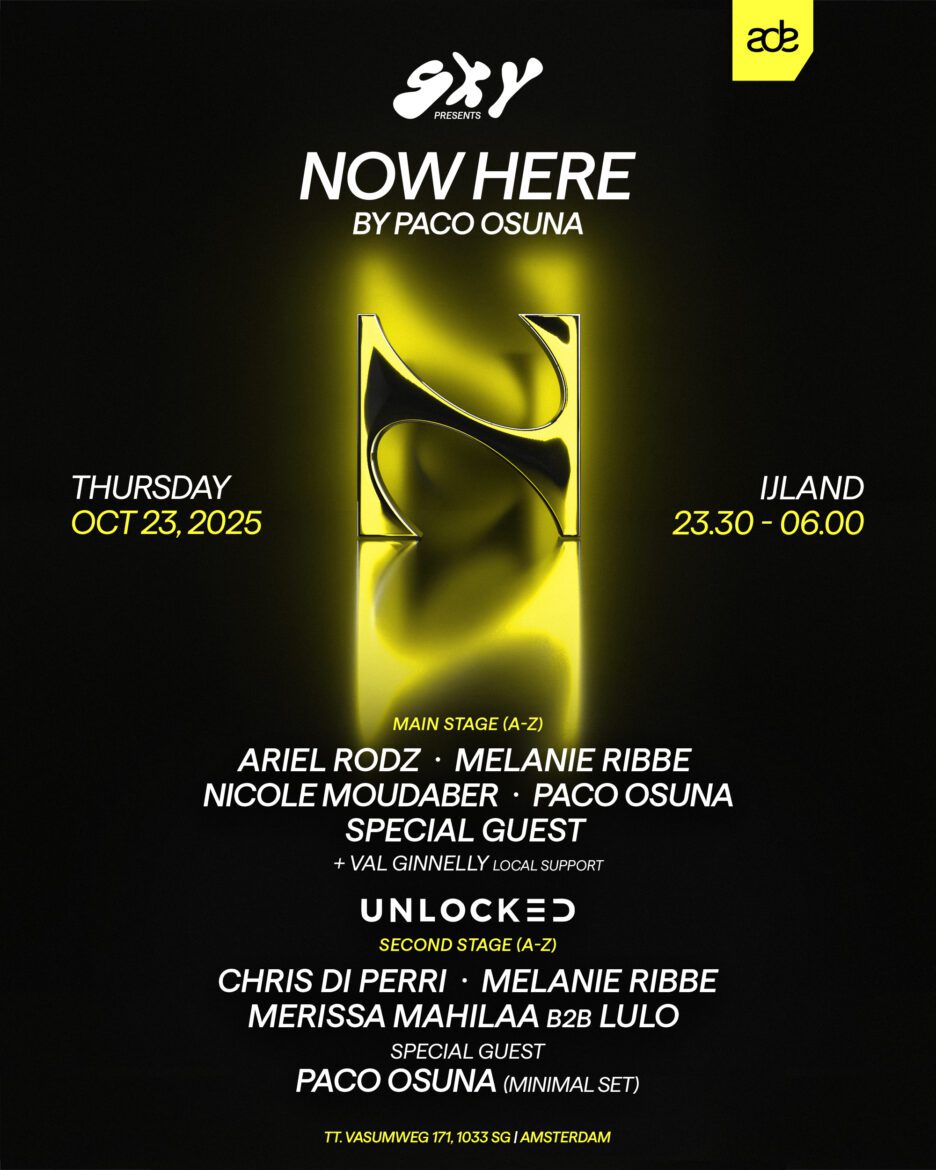 Paco Osuna NOW HERE ADE