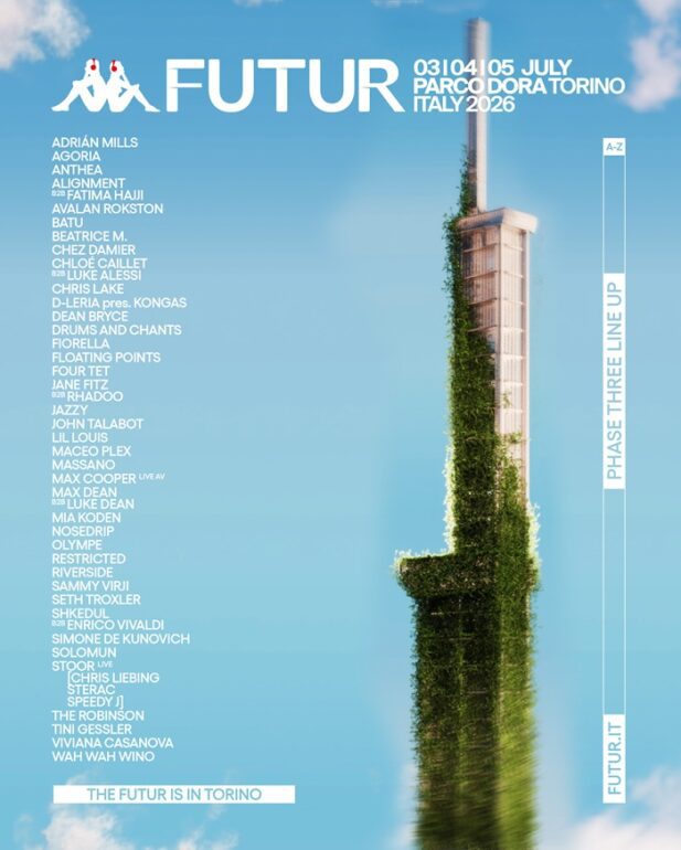 Kappa FuturFestival Phase Three Lineup 2026