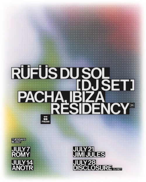 RÜFÜS DU SOL Ibiza residency 2026